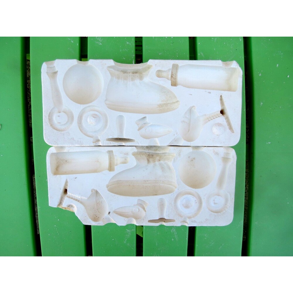 Duncan Vintage Small Baby Items Slip Mold #974